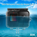50ATM Clear Underwater Diving Protective Cover for GoPro Hero 9 Waterproof Case