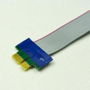 PCI-E Extention Cable Express Riser Card Adapter Flex Ribbon 1X To 16X Powe