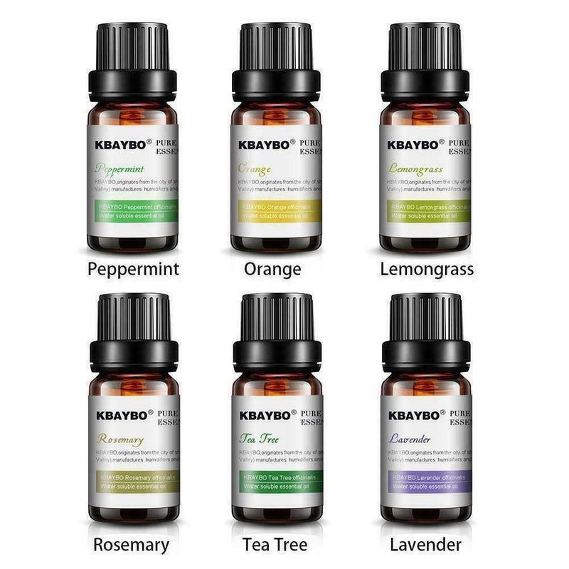 6bottle Pure Essential Oil Sets-Natural Aromatherapy For Oil Diffuser Humid P0U4