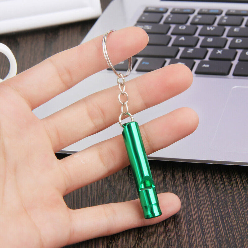 Dog Whistle Keychain Pendant Keyring Pocket Pets Accessories Metal