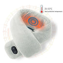 Rechargeable Electric Heated Neck Scarf Gaiter Pad Washable for Men Women
