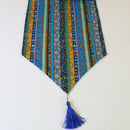 Bohemian Table Runner Mat Tablecloth Tassel Wedding Decor 30cm*220cm Green