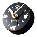 Mute Refrigerator Magnets Souvenir Digital Self Adhesive Wall Clock Fridge