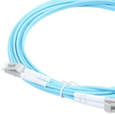 3 meters LC-LC Multimode Fiber Optic Cable Duplex 10 Gigabit 50/125