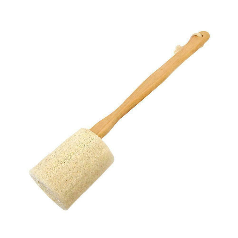Natural Exfoliating Loofah luffa loofa Bath Brush On Stick a AU E7D5