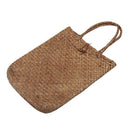 Women Fashion Designer Lace Handbags Tote Bags Handbag Wicker Rattan Bag Sh