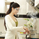 Kitchen Face Shield Cooking Oil Splash Preventing Anti-Scald Spilled Fume F S5W6