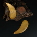 1PC Fragrant Wood Massager Small Leaf-shaped Wooden Scraper Tool Body Care S.kz