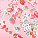 Strawberry Cheese Journal Decorative Stationery Stickers Scrapbooking  Alb_