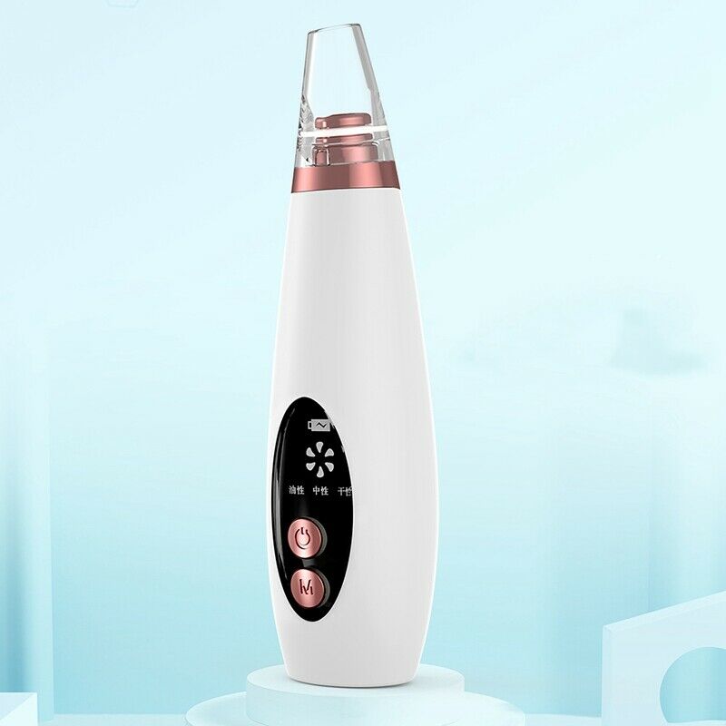 6 in 1 Electric Facial Pore Blackhead Vacuum Suction Remove Machine Acne Ex C2U1