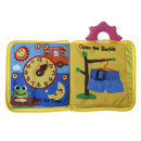 Kids early development cloth books learning education unfolding activity booksOZ