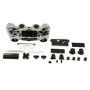 Full Cover Case Skin Set +Gamepad Buttons & Touchpad & Joystick Thumbstick Caps