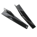Universal Car Bumper Spoiler Rear Lip Angle Splitter Diffuser Apron Corner