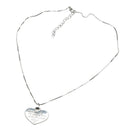 Personalize English Proverbs Love Letter Necklace Pendant Family Gift A