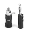 10x 4mm Binding Post Banana Plug Terminal Speaker Test Socket Adapter Connector