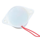 BJ-3 AC220V Industrial LED Blinker Red Alarm Siren Buzzer 100dB White