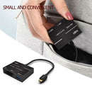 3 in 1 USB-C Type C to XQD Card High Speed USB3.0 HUB Memory Card Reader Adapter