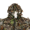 Breathable Leafy Camo Hooded Stretchy Ghillie Suits Clothes Jacket Pants for