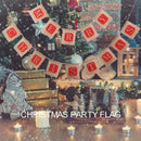 DIY Flag Banner Linen Pennant Ornament Garland Alphabet Xmas Wedding Party Decor