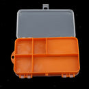 Double Side Fishing Lure Hooks Tackle Box Storage Case 9 Compartments Holder