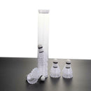 12Pcs White Goose Feather Badminton Sport Durable Training Ball NylonÃ‚Â Badminton