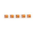 5XSale Wago 221-412  2 Conductor Compact Connector 10 PK Copper Wire Junctio OZ