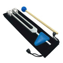 OM136.1Hz Tuning Tool Musical Instrument Yoga Practice Tuner w/ Silicone Hammer