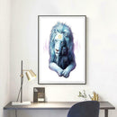 5D DIY Full Drill Diamond Painting Lion Love Cross Stitch Embroidery Mosaic