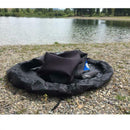 Surf Poncho Changing Robe / Wetsuit Changing Mat and Dry Carry Bag - Large