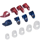 Guitar Starter Kit Includes 8 Pieces Guitar Thumb and Finger Picks (Metal a