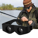 Portable Glasses Style Magnifier Telescope Binoculars For Fishing Hiking JR BX