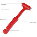 Car Safety Escape Glass Window Breaker Emergency Hammer New Belt Tool Seat U0Z5