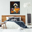 Diamond Painting Halloween Pumpkin Full Round Drill Cross Stitch (WX441)