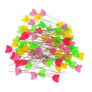 160Pcs Colorful Bear Bird Head Sewing Pins Straight Pins for Quilting Sewing