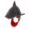 Funny Gray Plush Cap Birthday Cartoon Shark Animal Hat Adults Teens Party