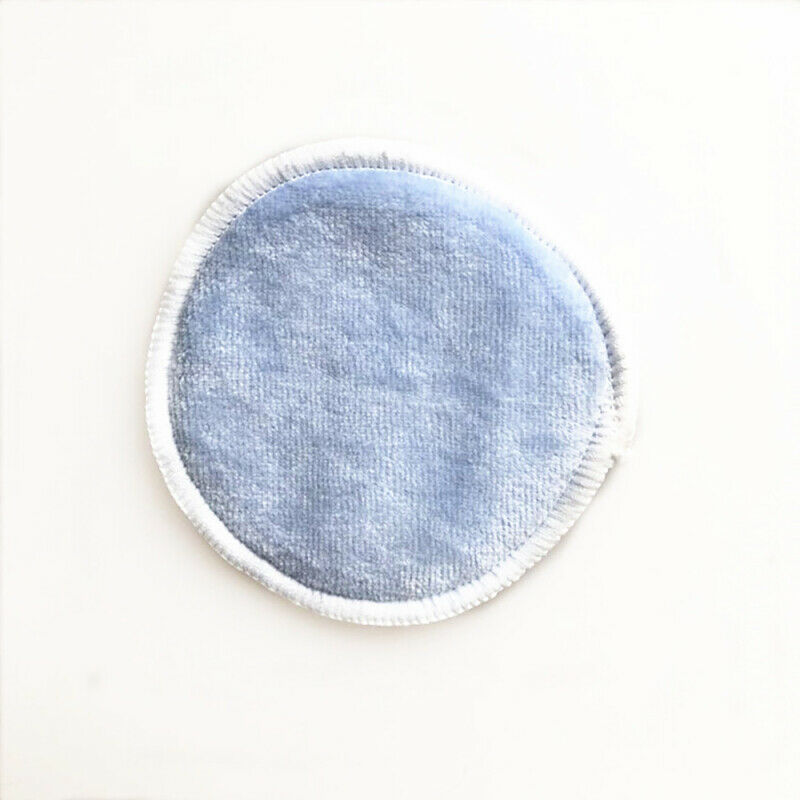 16 Packs Reusable Make Up Remover Pads Organic Bamboo Cotton Pads Round Shape