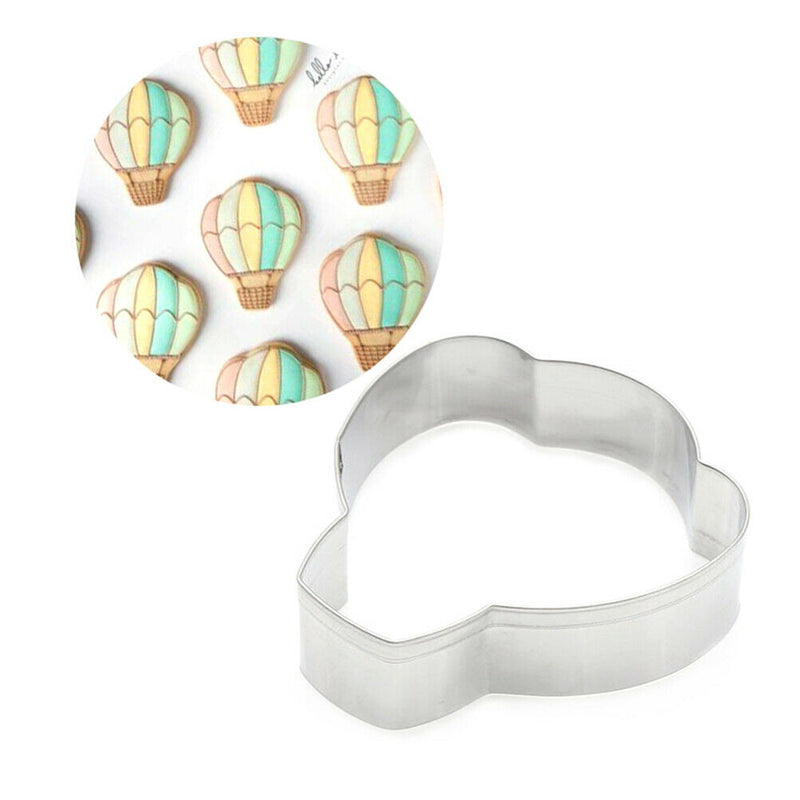 stainless steel cookie cutter biscuit mold kitchen baking hot air balloon-ME