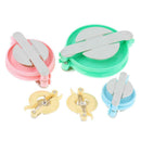 1Box 4 Sizes Essential Pom Pom Maker Fluff Ball Weaver Needle Craft Tool