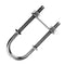 2pcs Bow Stern Eye U Bolt 1/2" 12mm Stainless Steel For Boat Marine
