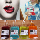 350ml Medical PVC Reusable Blood Energy Drink Bag Halloween Vampire Pouch Props*