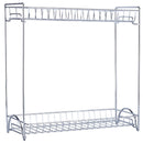 Two Layers Stainless Steel Detachable Storage Shelf Rack Home Kitchen Seaso