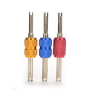 Blue Car Tire Tyre Valve Stem Core Remover Installer Repair Tool Dual End AT3c