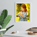 Little Girl 5D Diamond Painting DIY Full Round Drill Mosaic Rhinestone Kits