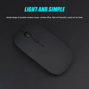 Wireless 2.4G 77 Keys Business Keyboard 1600DPI Silent Optical Mouse Combo