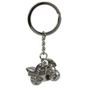 5X(Motorcycle design Pendant Charm solid alloy Key Chain O7D9)