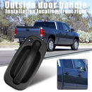 ABS+Iron Car Front Outside Exterior Door Handle for Cadillac Escalade 15034986
