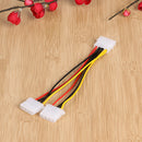 10pcs 4Pin Power Converter Adapter Splitter Cable Extension Wire