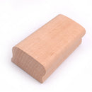 Wooden Radius Sanding Block w/ Black Guitar Abrasive Paper Luthier Tool 10