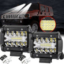 4"Inch 60W 20LED Work Light Flood Spot Com Off-road Driving Fog Lamp Boat SUV M&