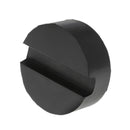 2 Pack Black Rubber Slotted Floor Jack Pad Frame Rail Adapter For Pinch Wel U3S1